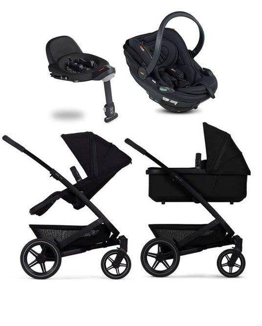 Joolz Geo3 duovagn + BeSafe Go Beyond 2 babyskydd + isofixbas
