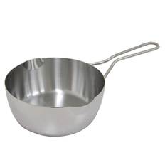 Urushiyama Metal Industry Yukihira Pot 18cm useful for various cooking lightweight design and easy professional gas and induction stainless made in SG