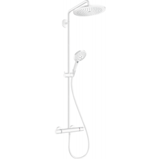 Hansgrohe Croma Select S showerpipe, Mat hvid