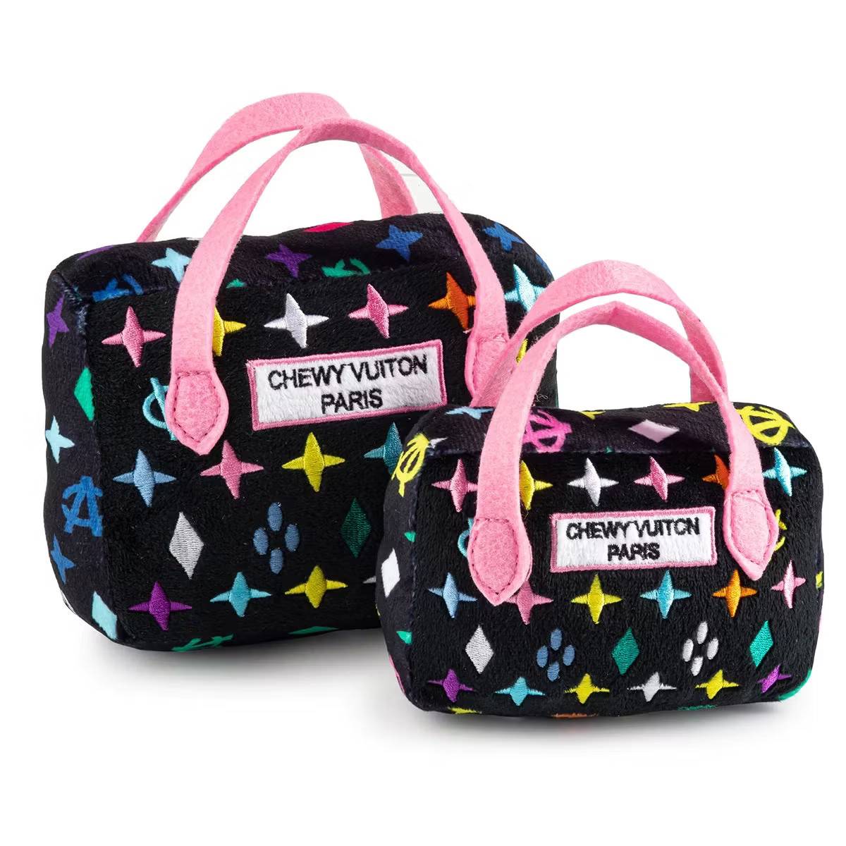 Haute Diggity Dog Chewy Vuiton Black monogram, Bag