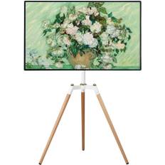 Fydeamer Easel TV Stand Tripod TV Stand Compatible with inches Corner Free Standing VESA Standard Continuously Adjustable Height TV Mount Load