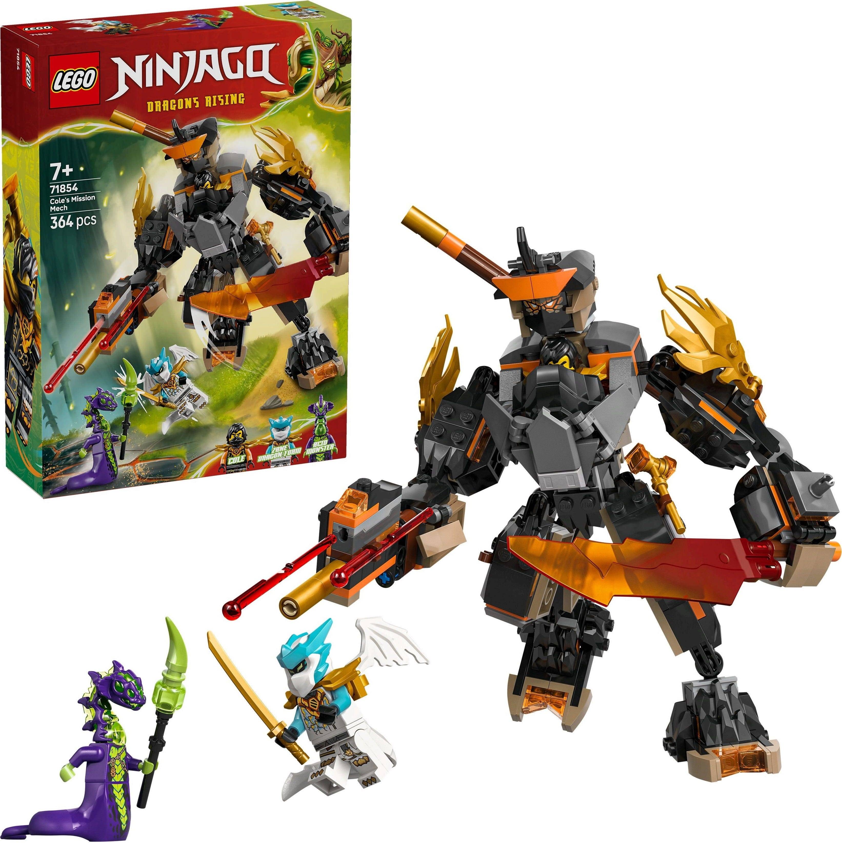 LEGO Ninjago - 71854 Coles actionrobot och drake-Zane