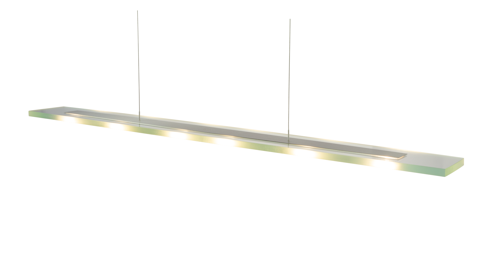 Nera 150 / 180 / 250 pendel Gio Gestaltung - 250 cm / Frostet kant på glasset