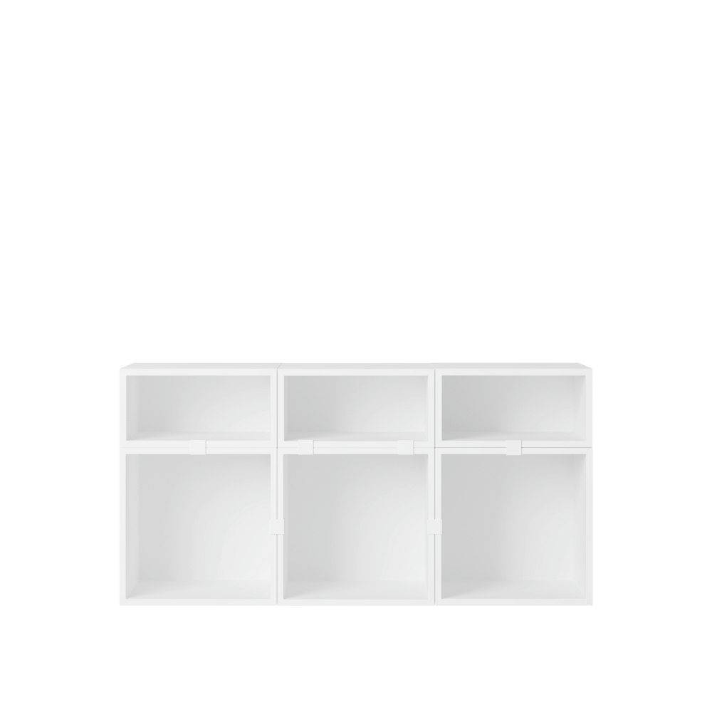 Muuto Stacked Storage System / Sideboard (Conf. 5) Skænk White