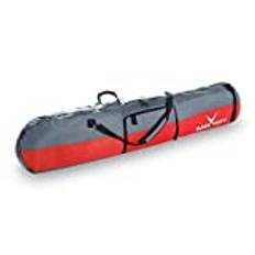 Black Crevice Snowboardväska I snowboardväska med fack för snowboard-skor I robust snowboard-väska med vadderad axelrem och handtag I volym: 35 l I mått: 170 x 26 x 8 cm