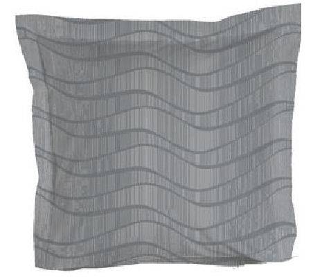 Pudebetræk fra NIGHT & DAY - FLOW GRÅ 80x80 cm.