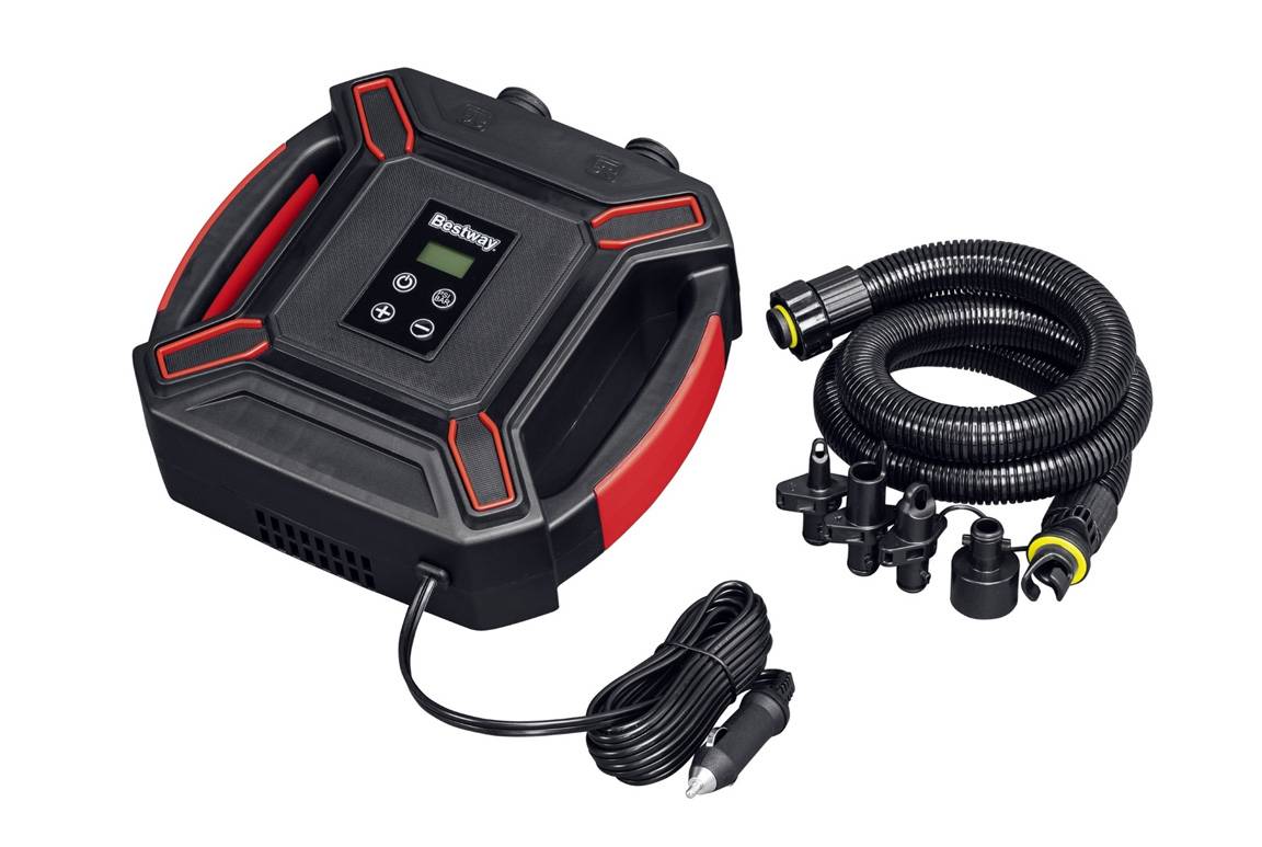 Elektrisk Bestway 12V PowerGrip Sport luftpumpe til bil