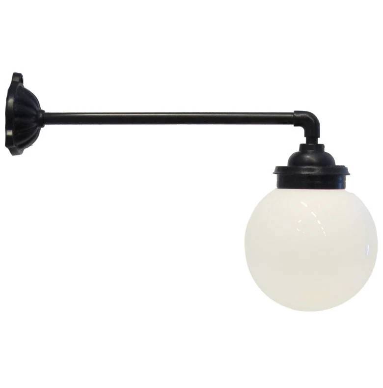 Gårdslampa 90gr Rak Koppling Glob18