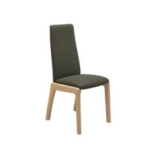 Stressless® Chilli spisebordsstol (uden armlæn, Paloma okselæder, Høj ryg, D100 stel, Medium)