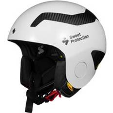 Sweet Protection Volata Carbon 2Vi Mips Race Helmet - Skidhjälm Gloss White L/XL (59 - 61 cm)