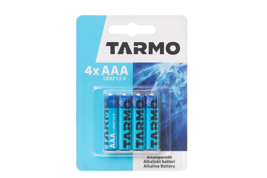 Alkaliska AAA-Batterier 4-pack