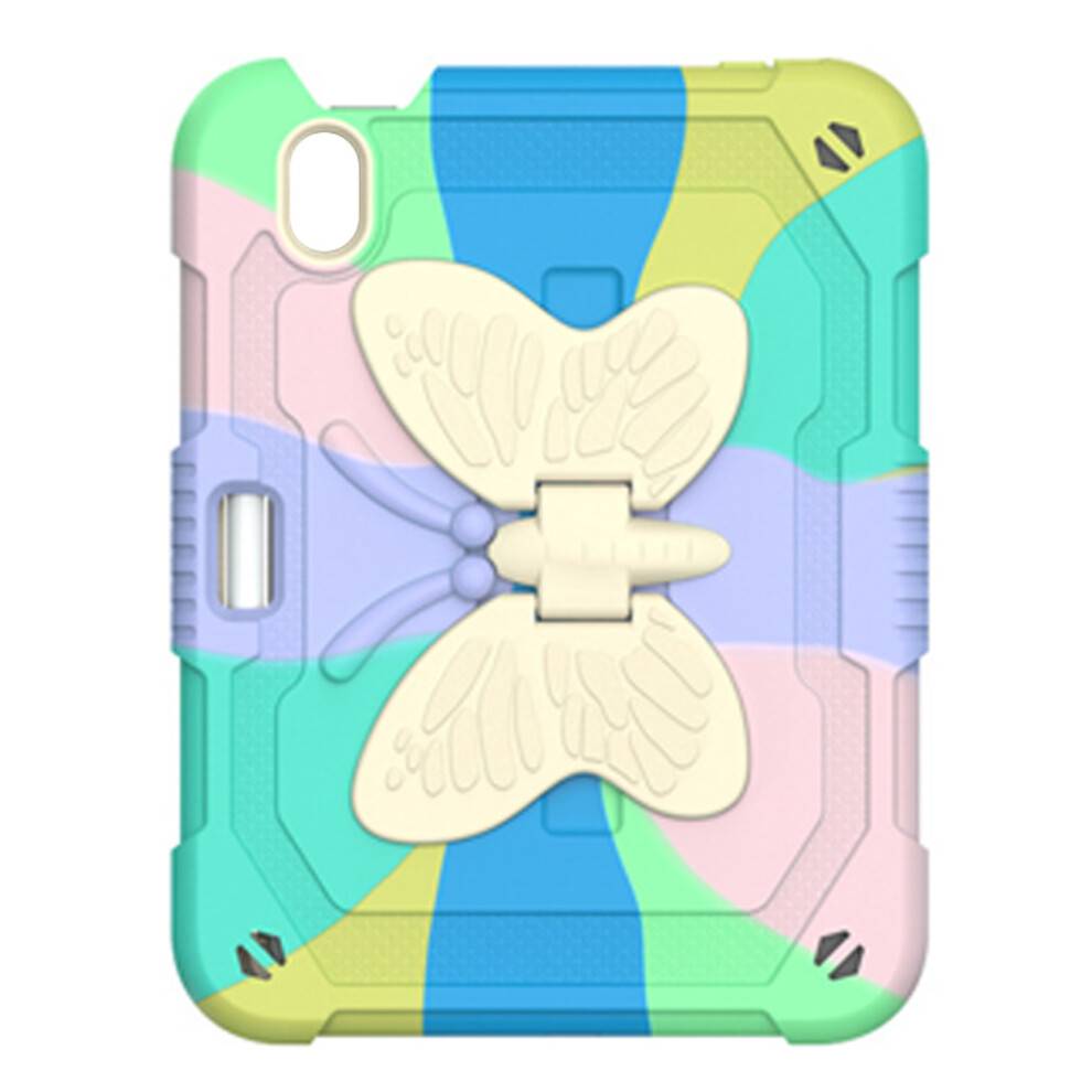 iPad mini6-cover, hævet kant for beskyttelse, kraftig stødsikker bumper, præcise udskæringer til kvinder, piger, børn