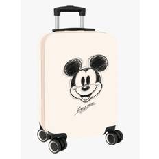 Disney Mickey Mouse Kabin Kuffert 40L, Hvid