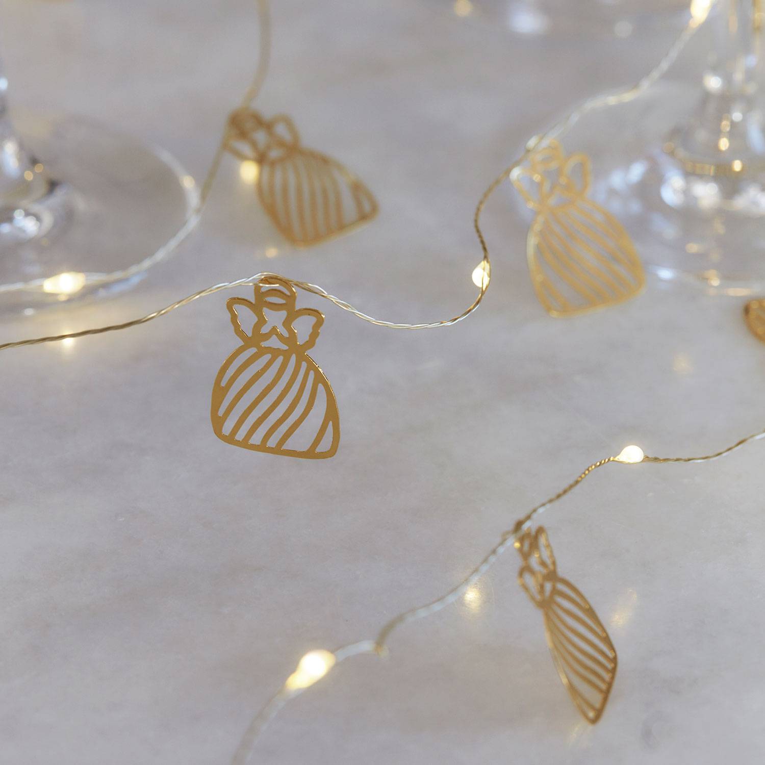 Sirius - Angel String Lights, Gold