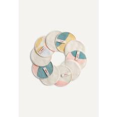 Tvättbara bomullspads - Pastel Hoop