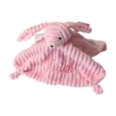 Snuttefilt med broderat namn - Kanin, ROSA (1948)