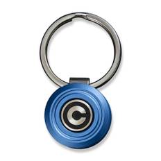 Key Coin Pocket Key Organizer, Blue Aluminum