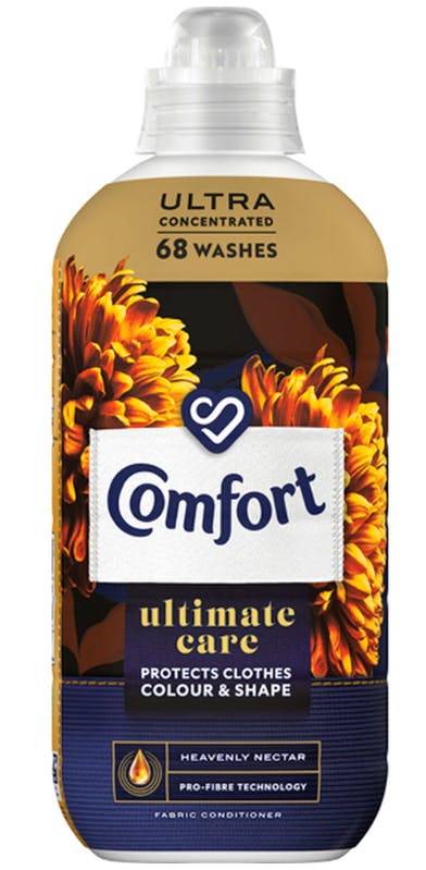 Comfort Ultimate Care Concentrated Fabric Conditioner Heavenly Nectar 68 Washes 1020 ml
