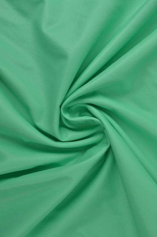 Mintgrøn Imiteret Læder – Til Beklædning & Dekoration - Stof i Metervarer - Polyester/Polyuretan/PVC