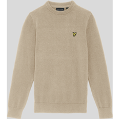 Lyle & Scott Kids Cotton Crew Neck Jumper in White - 8/9 Y