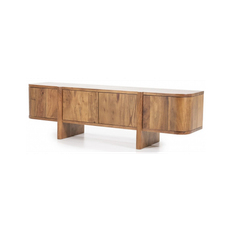 Julian Tvbord i akacietræ B170 cm - Rustik brun