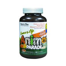 Nature's Plus Animal Parade, Orange, 180 Tablets
