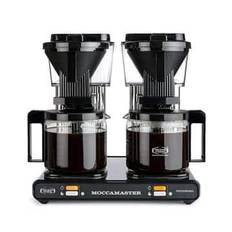 Kaffebryggare Moccamaster Professional Dubbel Svart/silver