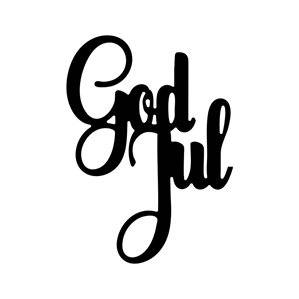 PY Hobby Dies - God Jul - 5,1 x 2,5cm
