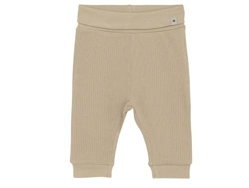 Huttelihut Bukser Irish Cream Med Rib Og Stjernelogo - Str. 9m 74cm