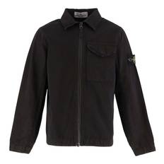 Stone Island Jakke - Overshirt - Sort - Stone Island - 10 år (140) - Vinterjakke