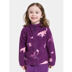 Didriksons Monte Fleecetrøje, Winter Ocean Purple, 120