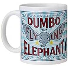 Dumbo Movie MG25441 keramisk mugg, 315 ml, motiv Dumbo av flygande elefant