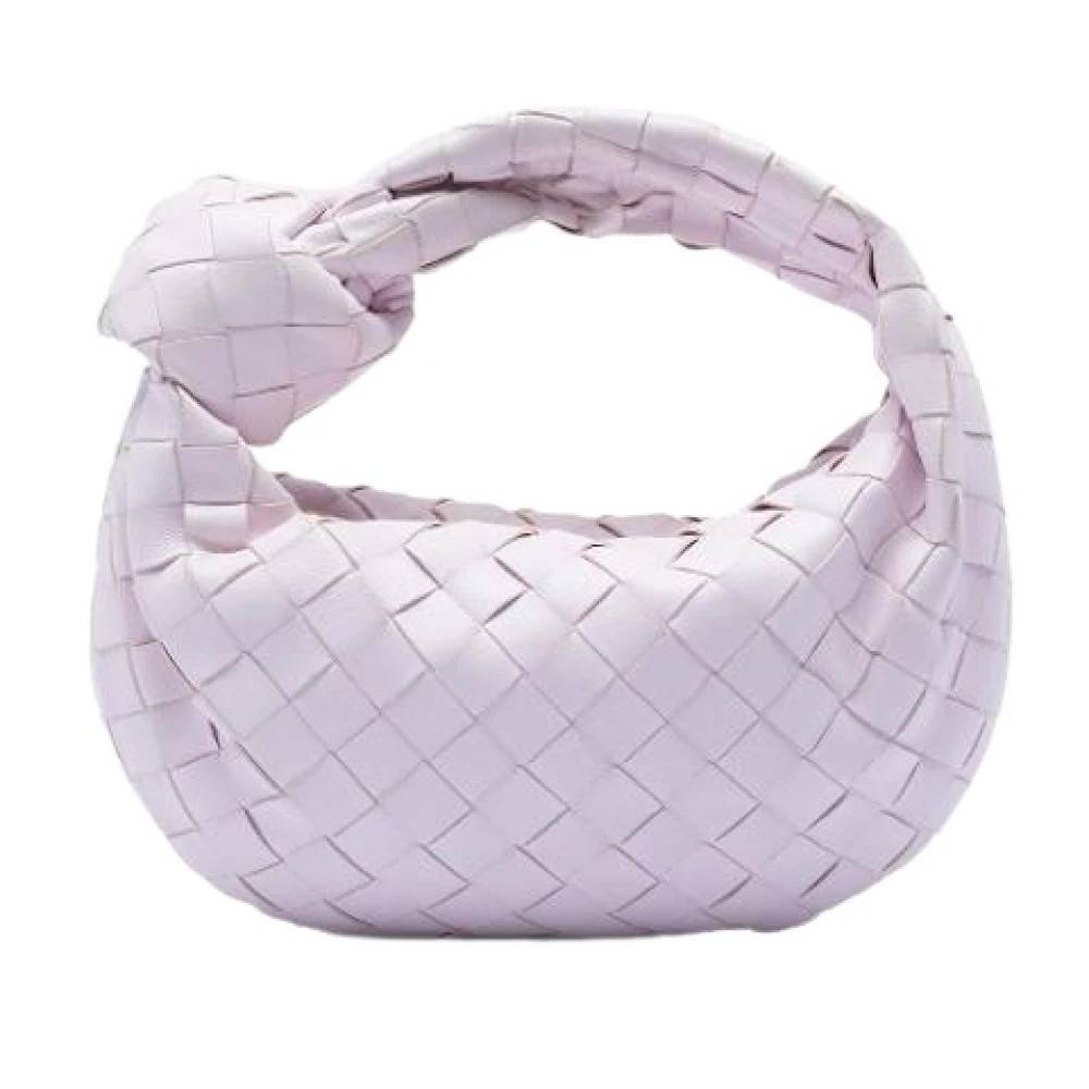 Bottega Veneta Vintage Pre-owned Intrecciato Jodie Mini Bag - Vintage - Dame - Lyserød - ONE SIZE - Uld
