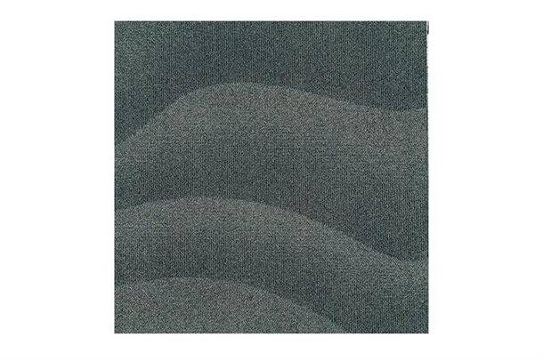 Ege tæppe - A new Wave - Model Sand - Farve Blue