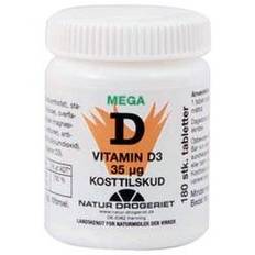 D 3 Vitamin 35 mcg. 180 Tabletter