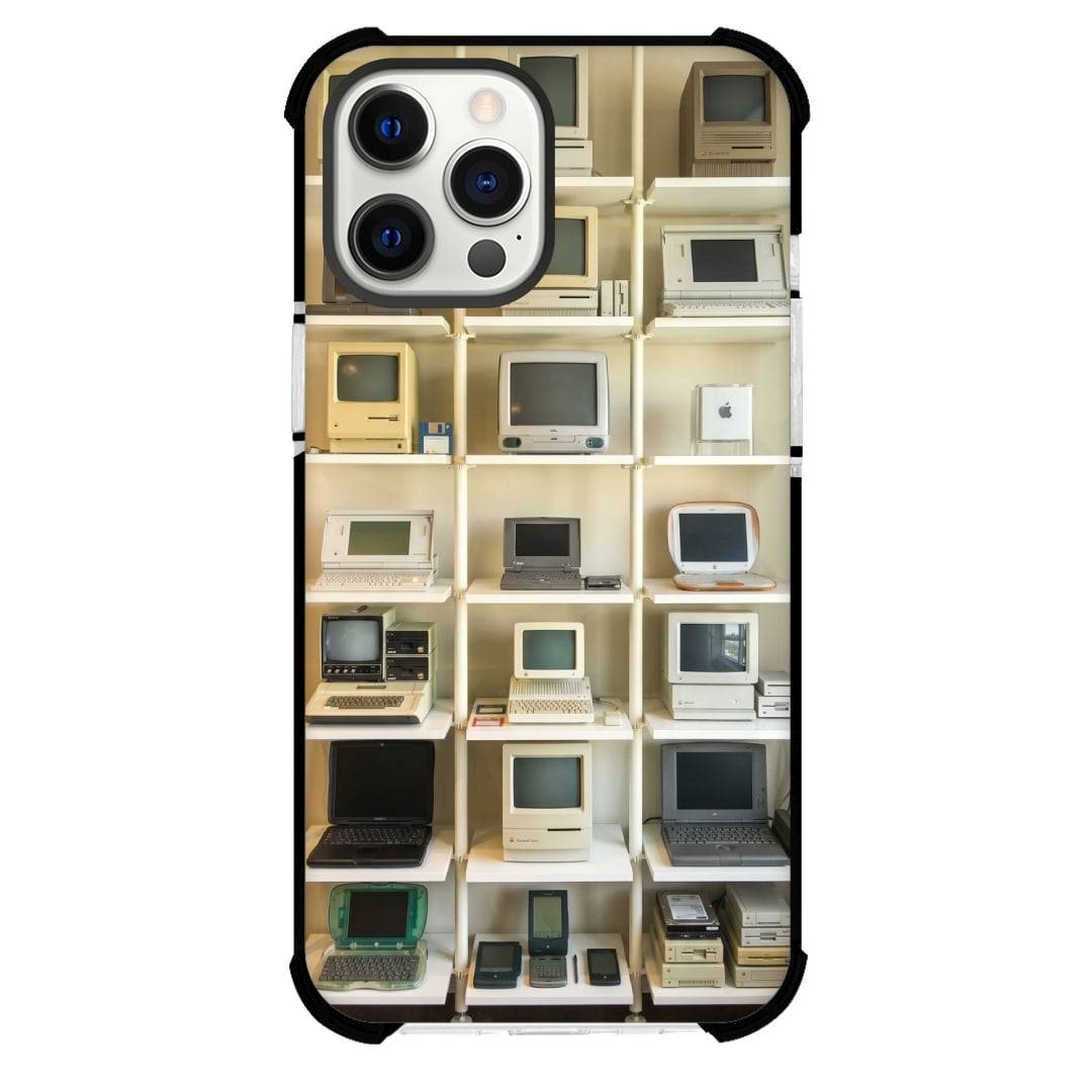 Apple Mac Phone Case For iPhone Samsung Galaxy Pixel OnePlus Vivo Xiaomi Asus Sony Motorola Nokia - Classic Macintosh Computers Collage.