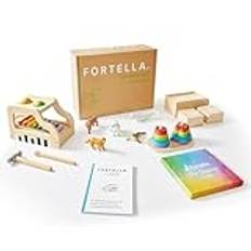 Fortella Go Grow Box, Montessori-inspirerad leksak, scenbaserade utvecklingsleksaker (13–15 månader)