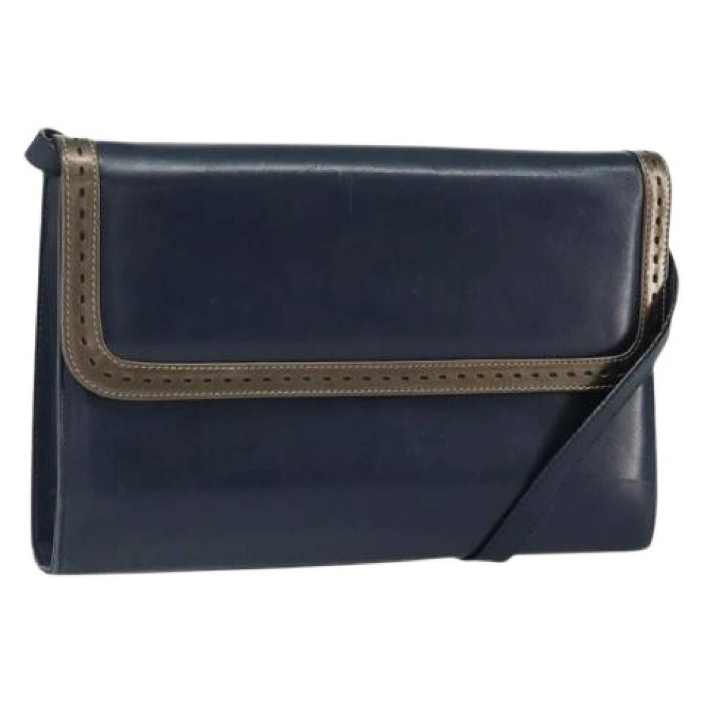 Salvatore Ferragamo Pre-owned - Pre-owned Läder Axelremsväska Vintage - Dam - ONE Size - Läder