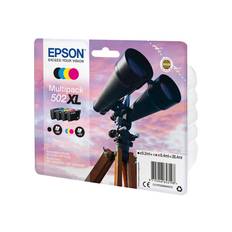 Epson 502XL Multipack Sort Gul Cyan Magenta