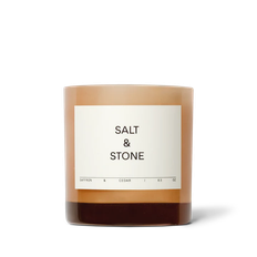 Salt & Stone Candle / Saffron & Cedar