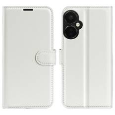 OnePlus Nord CE 3 Lite 5G / Nord N30 5G - Læder cover / pung - Hvid