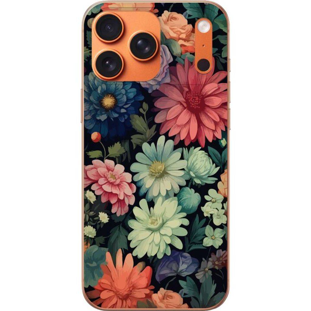 Apple iPhone 18 Pro Max Mobilskal Färglada blommor