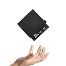 TIMEMORE Mini digital köksvåg, kaffevåg med timer, espressovåg med timer 2 000 gram för kaffe, te, mat svart