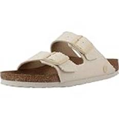 Birkenstock Arizona vegansk, Äggskal, 39 EU Smal