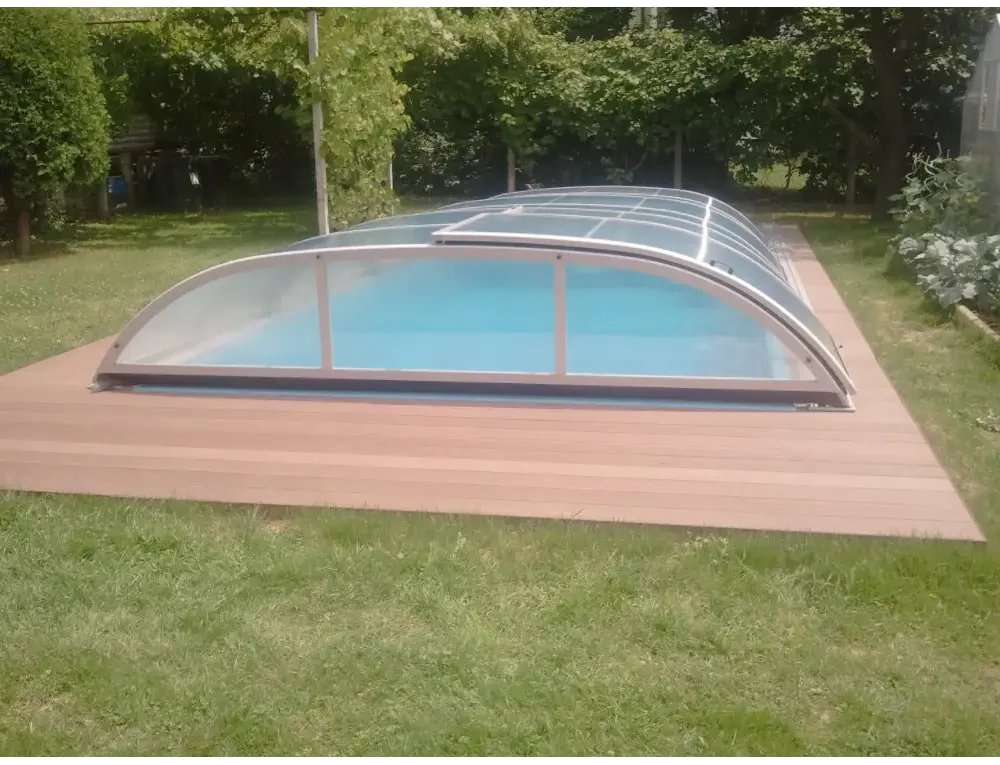 Pooltak NIVO KIT 650WC 3x6 ELOX (kanalplast, sidodörr)
