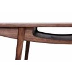 Trekanten Hestbæk AH16 Sofabord m. Hylde 125x64 cm - Olieret Valnød OUTLET