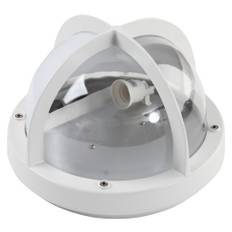 Skotlampe MIA, udendørsvæg, E27, hvid, IP44