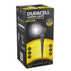 Duracell-L Have Spot pole 200 lumen 2W, brunt metal, 1 stk. (supplering) Havebelysning