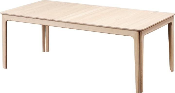 SM27 Oljad massiv ek Matbord 6 iläggsskivor
