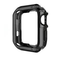 Soft Strong Watch Case til Apple Watch 45 mm (serie 7/8/9) - sort